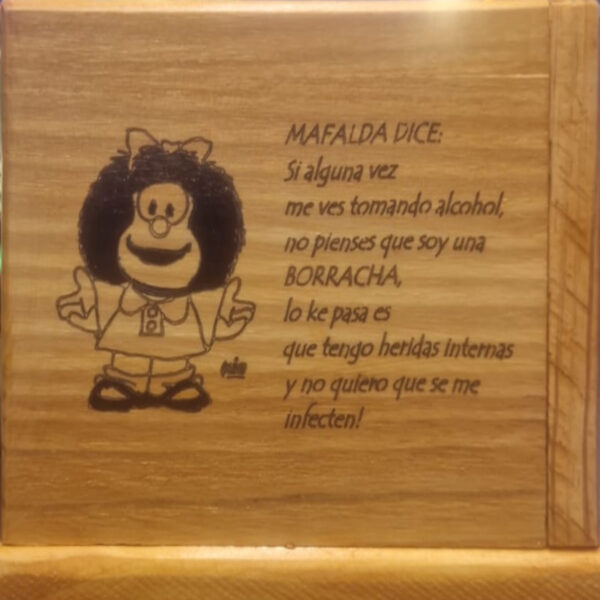 Trasgu personalizado Mafalda