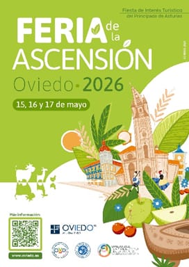 Cartel Feria de la Ascensión Oviedo 2026