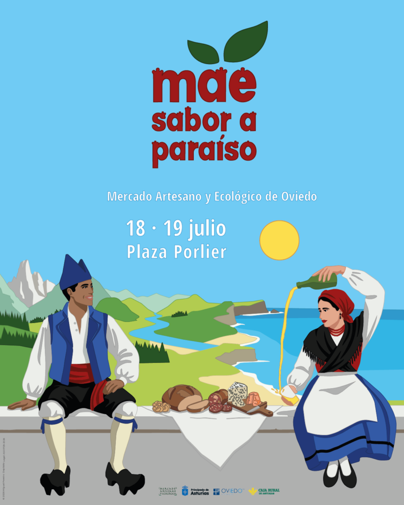 Mercado Artesano y Ecológico de Oviedo julio 2026